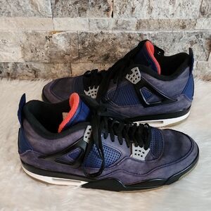 Jordan 4 Winter Loyal Blue 2019 Men's Dark Blue Sneakers